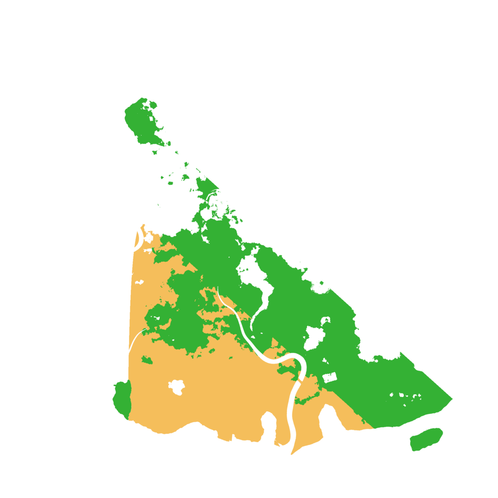 Biome Rust Map: Procedural Map, Size: 4000, Seed: 1789970392