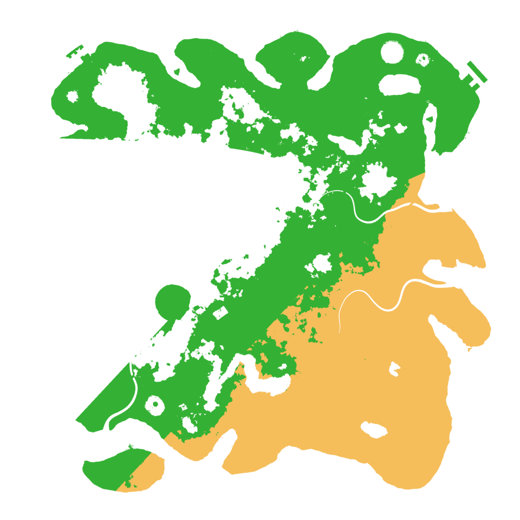 Biome Rust Map: Procedural Map, Size: 4050, Seed: 1706450147