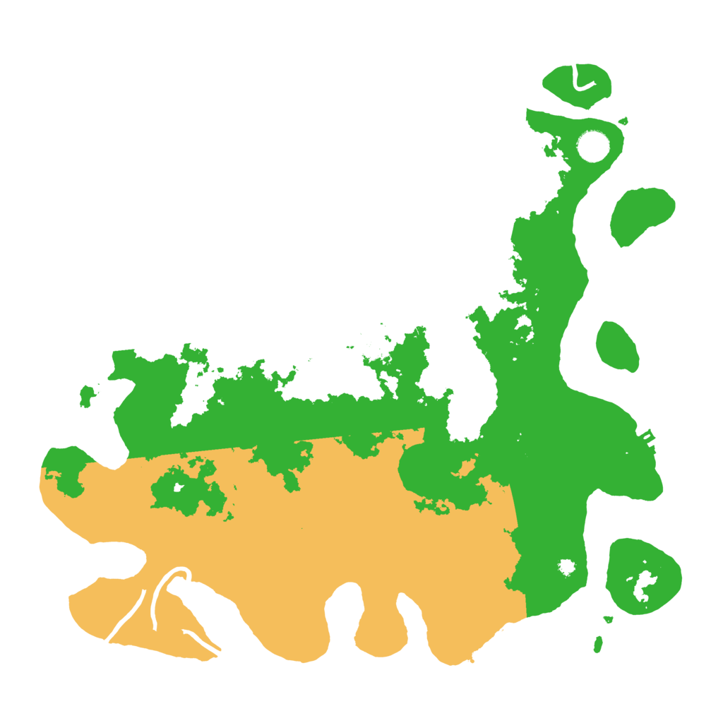 Biome Rust Map: Procedural Map, Size: 4000, Seed: 146501659