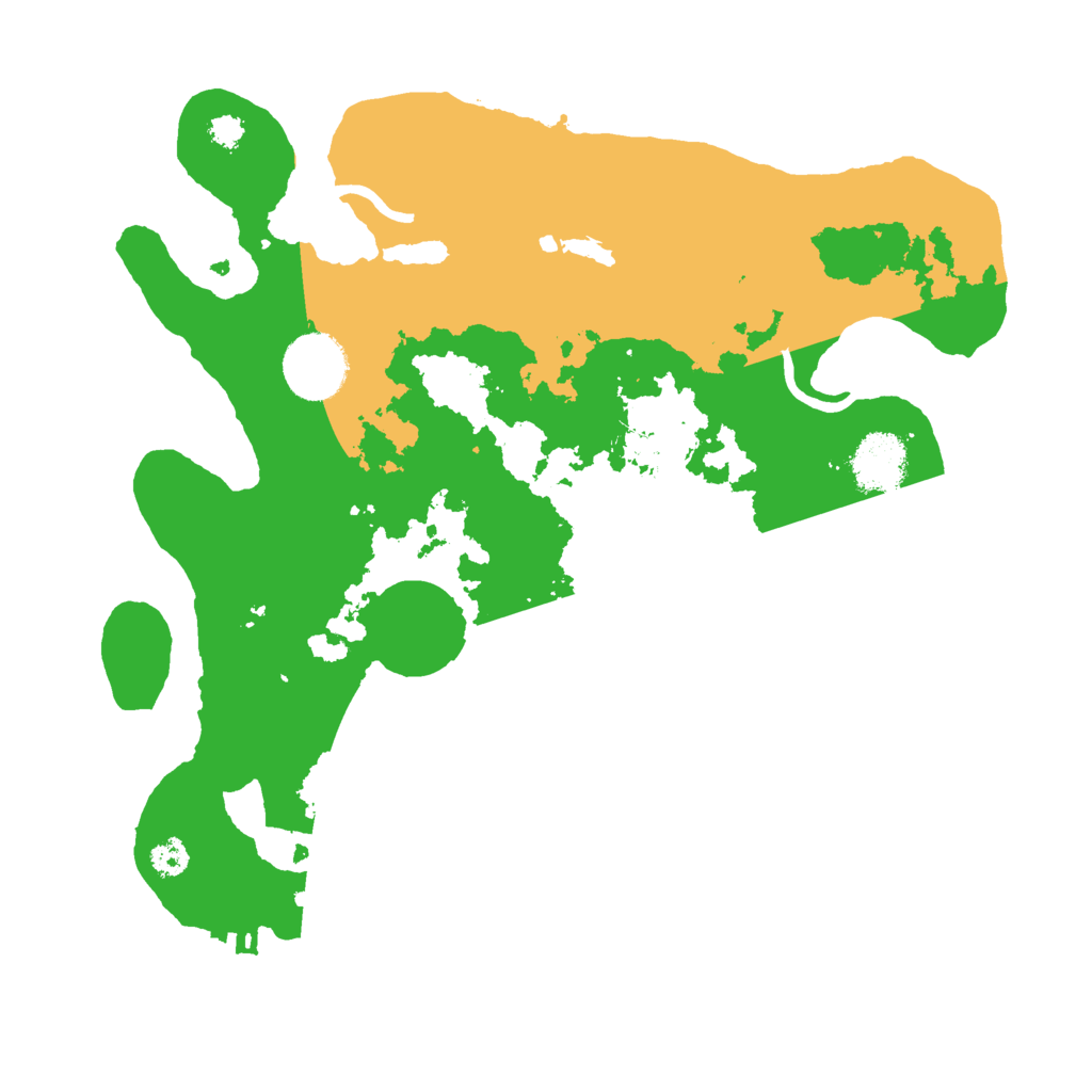 Biome Rust Map: Procedural Map, Size: 3000, Seed: 196883738