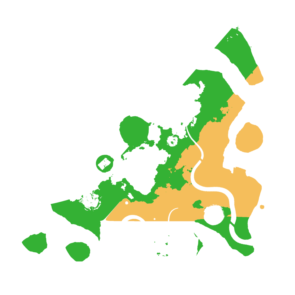 Biome Rust Map: Procedural Map, Size: 2750, Seed: 213