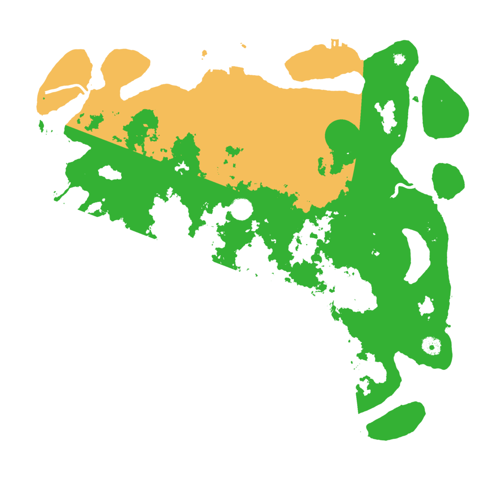 Biome Rust Map: Procedural Map, Size: 4000, Seed: 301844519