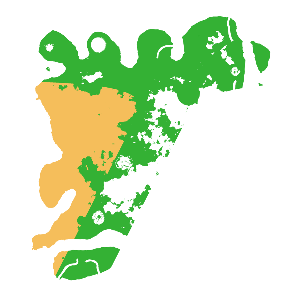 Biome Rust Map: Procedural Map, Size: 3600, Seed: 1348012733