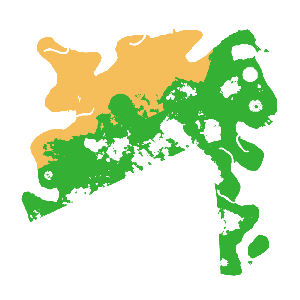 Biome Rust Map: Procedural Map, Size: 3500, Seed: 1512916538