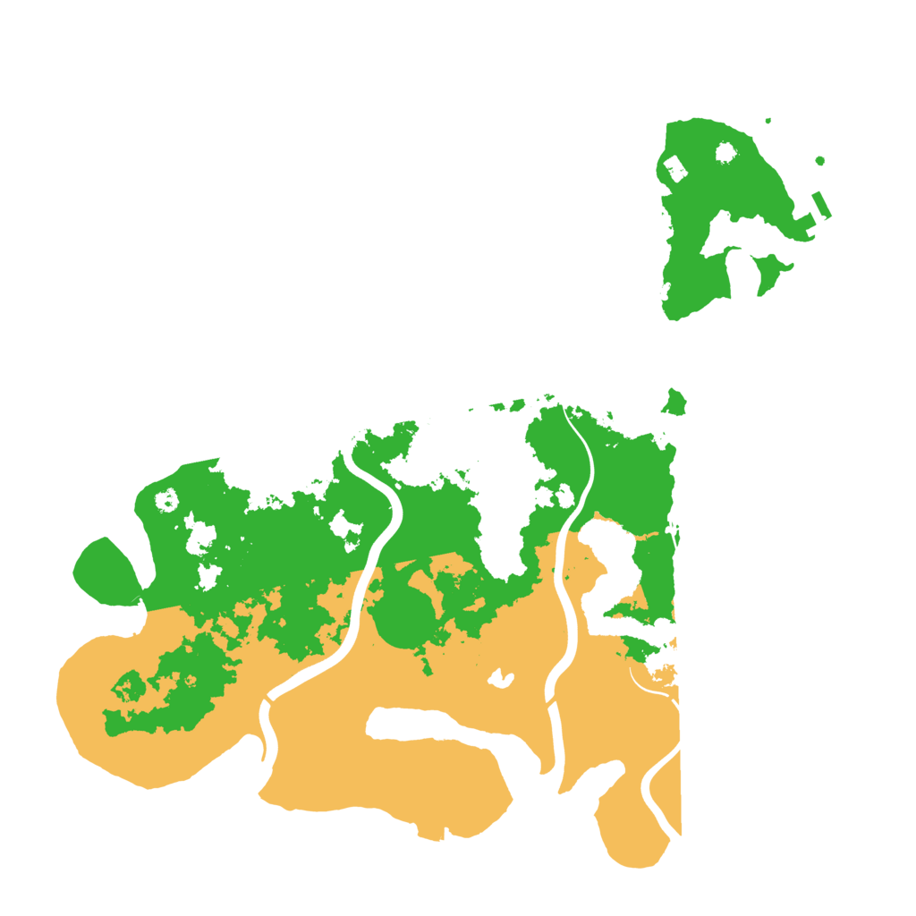 Biome Rust Map: Procedural Map, Size: 4000, Seed: 985542924