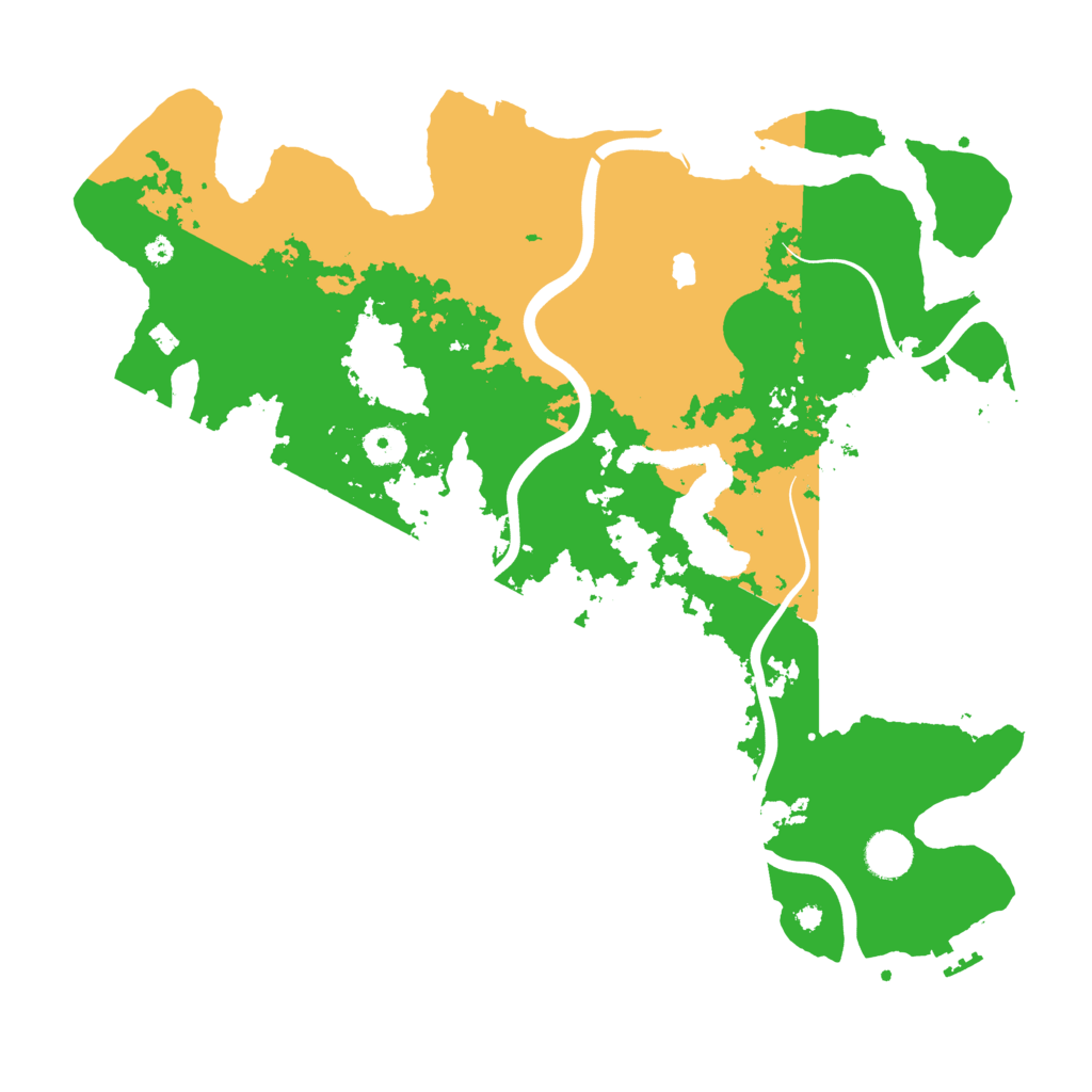 Biome Rust Map: Procedural Map, Size: 4000, Seed: 606066542