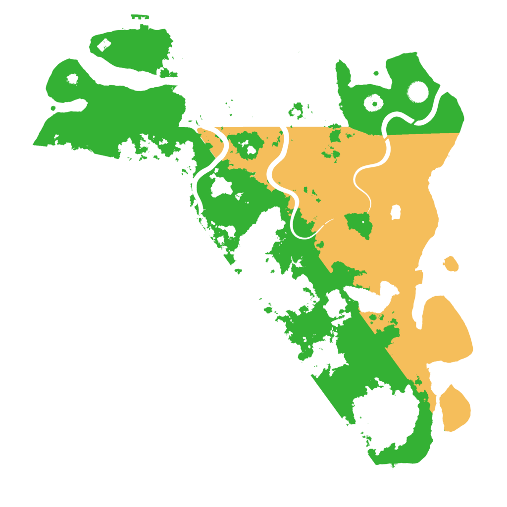 Biome Rust Map: Procedural Map, Size: 4250, Seed: 1609977263