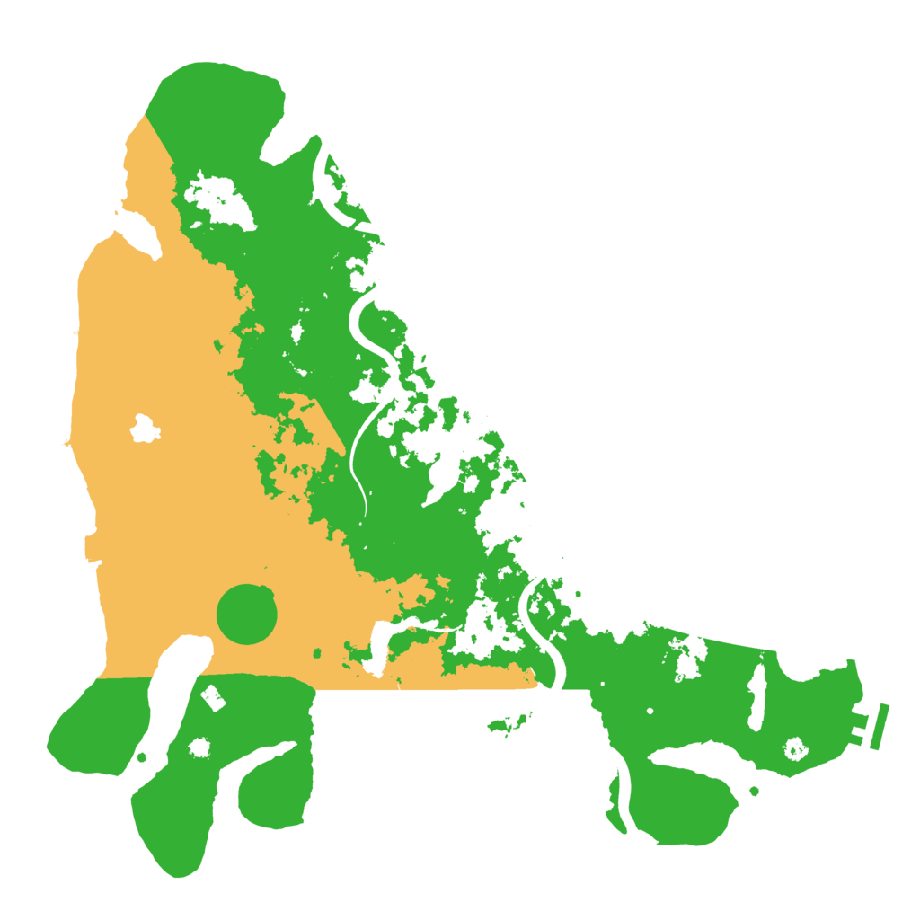 Biome Rust Map: Procedural Map, Size: 4000, Seed: 395133710