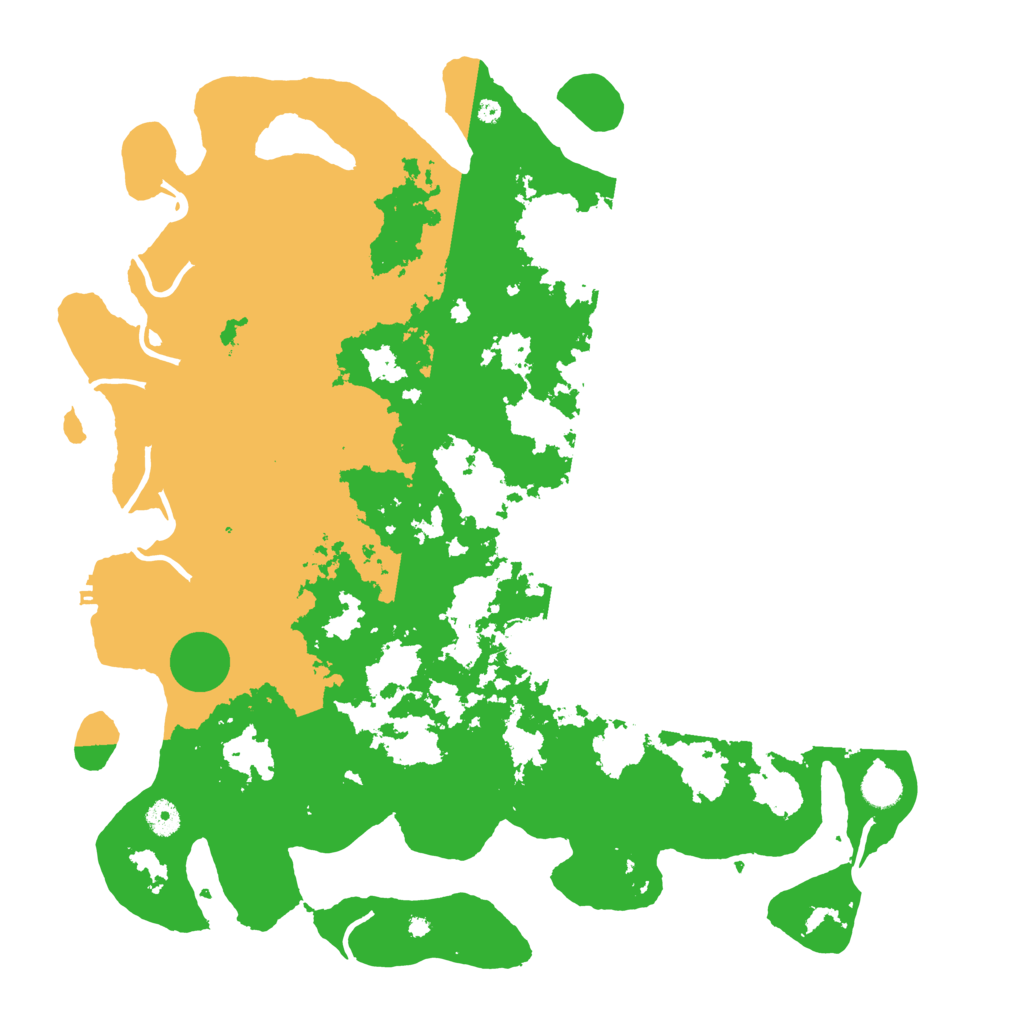 Biome Rust Map: Procedural Map, Size: 4500, Seed: 266336929