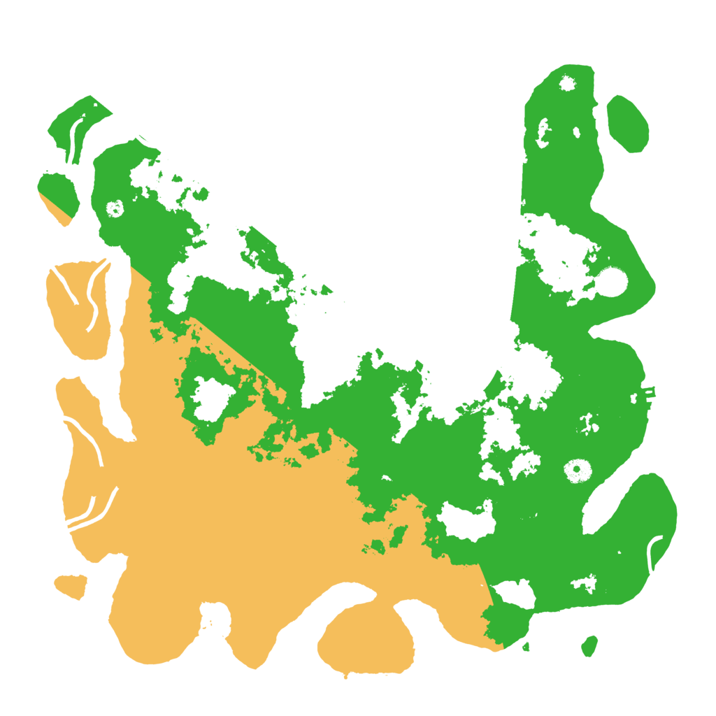 Biome Rust Map: Procedural Map, Size: 4200, Seed: 676767