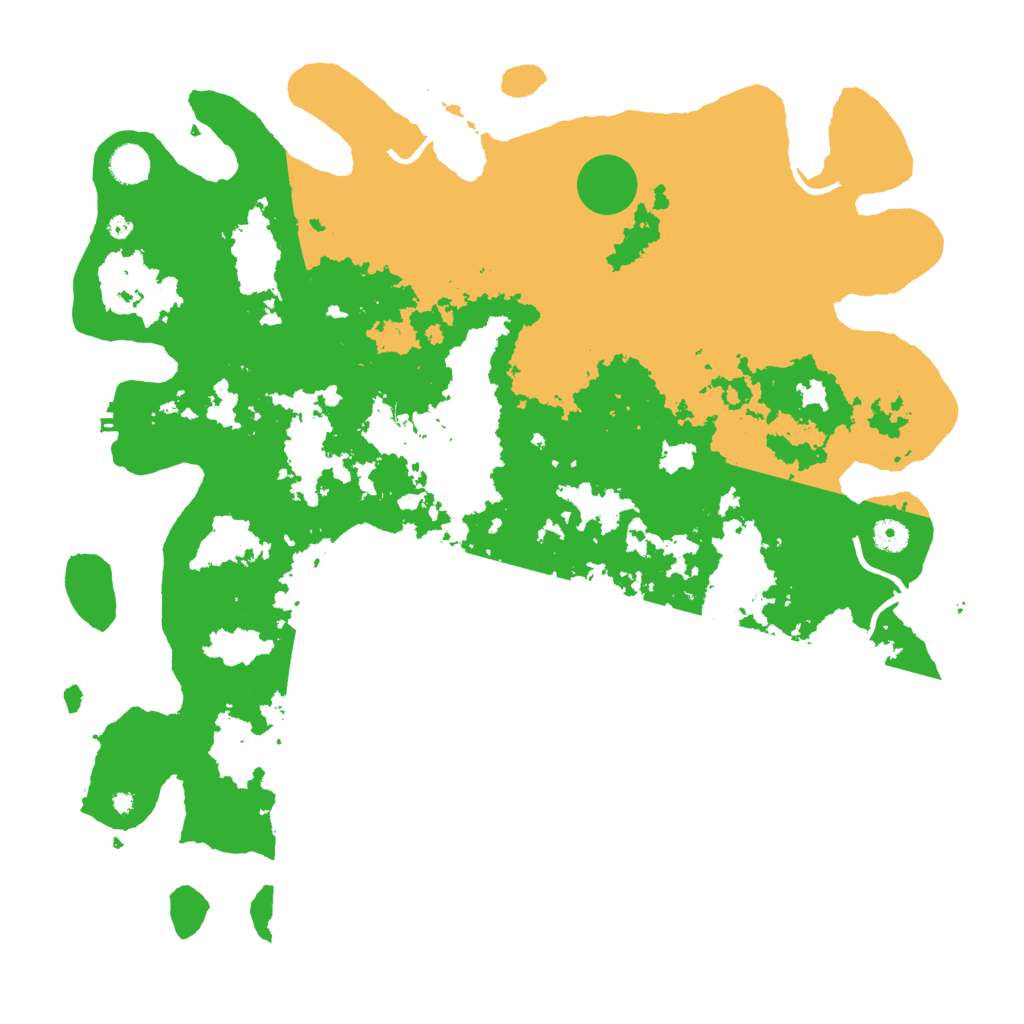 Biome Rust Map: Procedural Map, Size: 4500, Seed: 83815