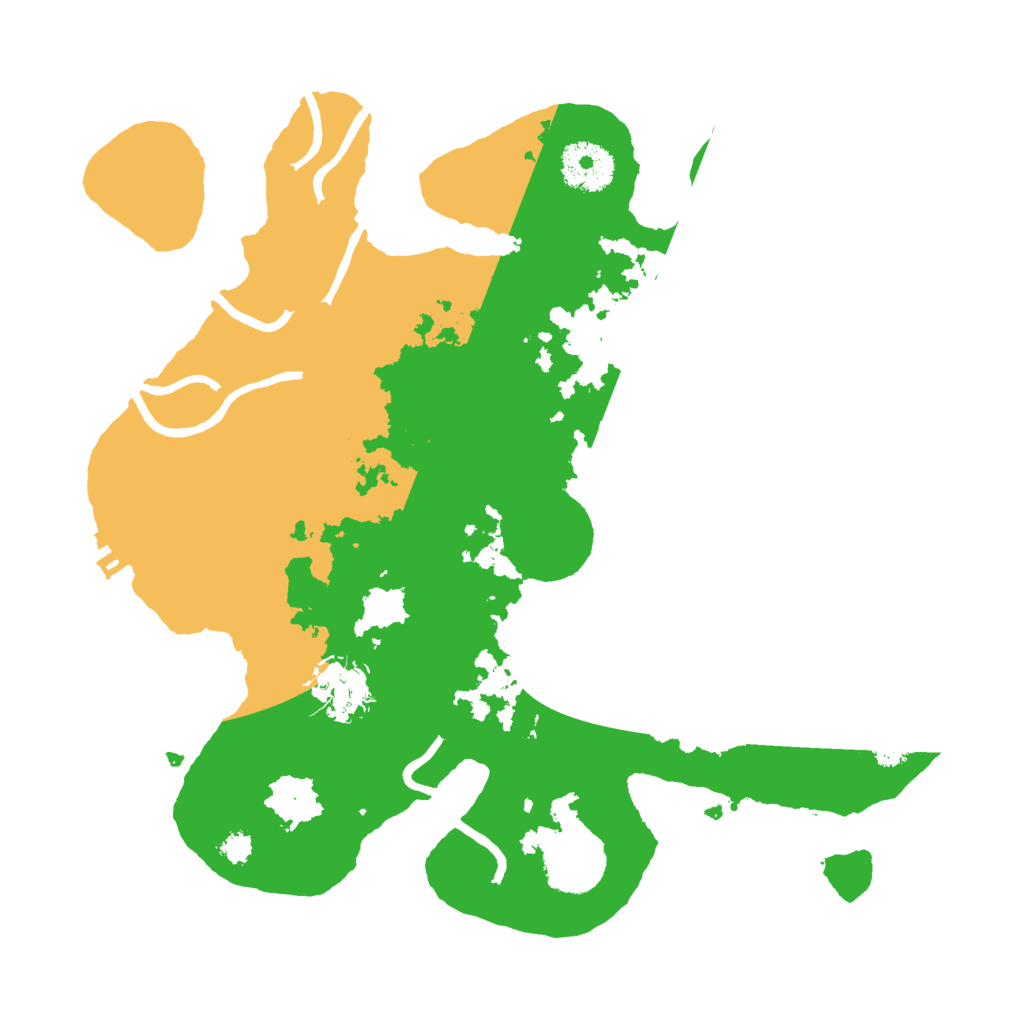 Biome Rust Map: Procedural Map, Size: 3000, Seed: 8465109