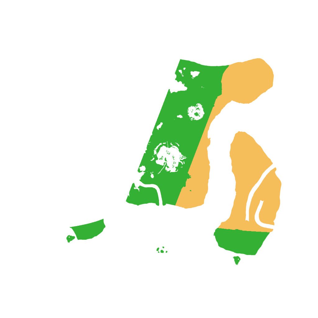 Biome Rust Map: Procedural Map, Size: 2000, Seed: 179942621