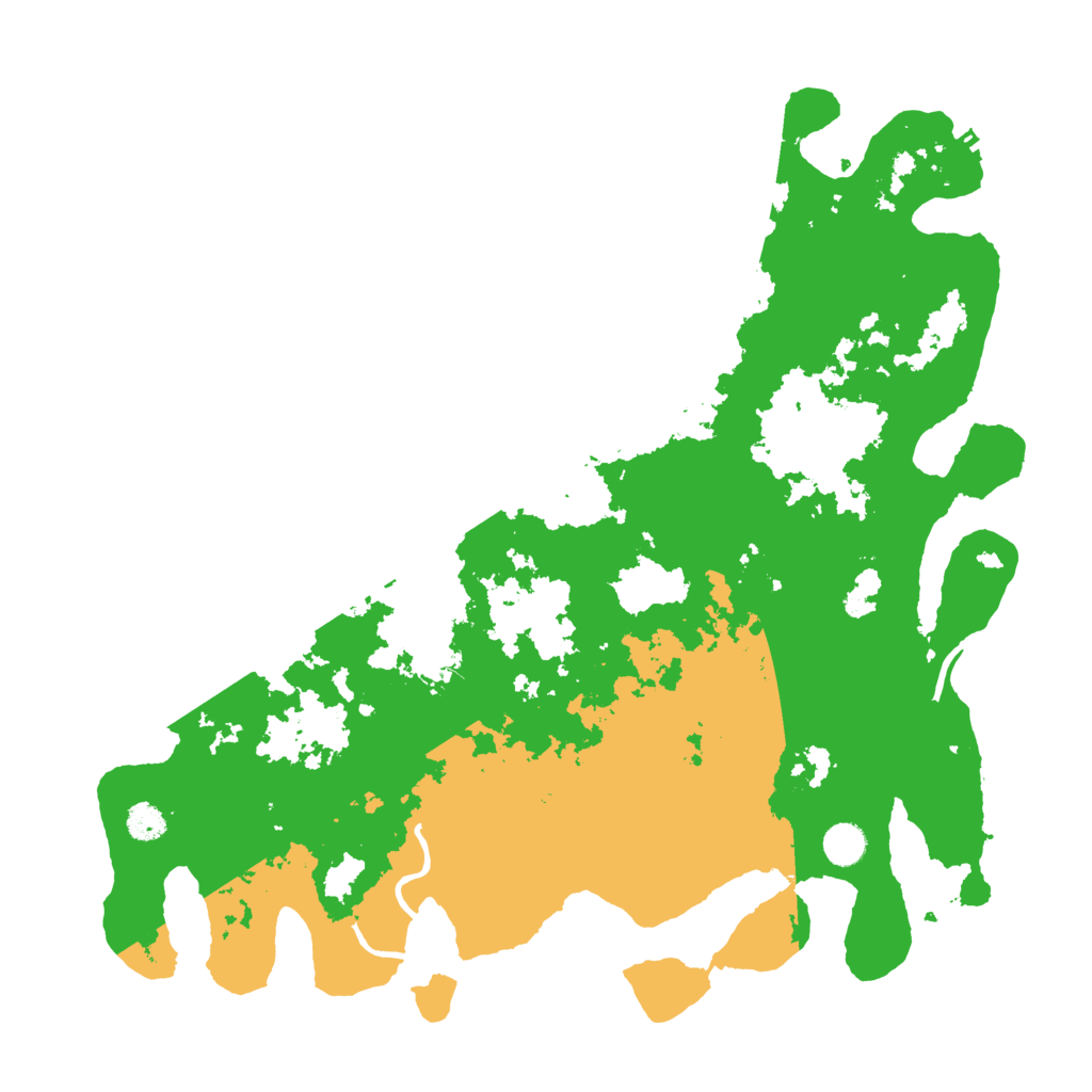 Biome Rust Map: Procedural Map, Size: 4500, Seed: 920067451