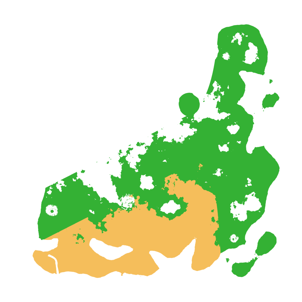 Biome Rust Map: Procedural Map, Size: 3850, Seed: 110501132