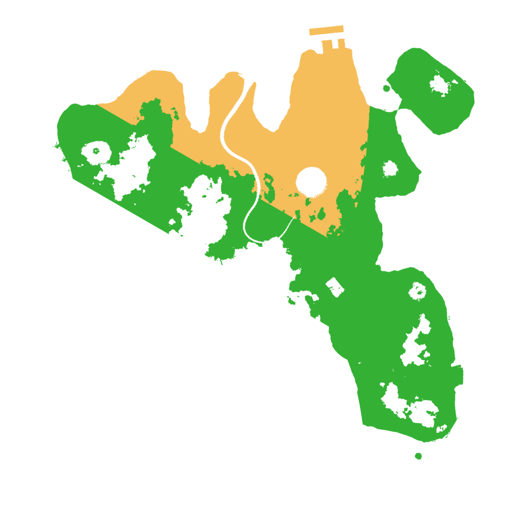 Biome Rust Map: Procedural Map, Size: 3000, Seed: 1734591554