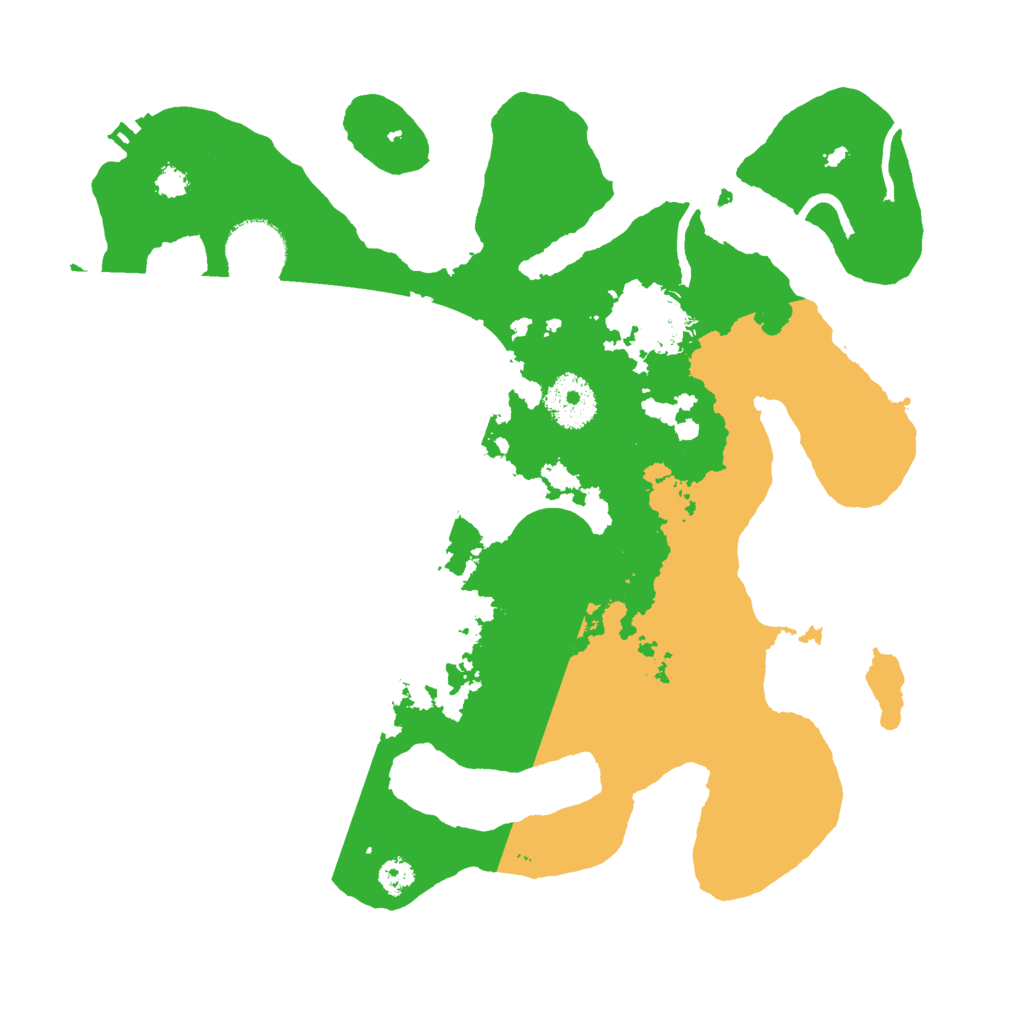 Biome Rust Map: Procedural Map, Size: 3000, Seed: 1177691049