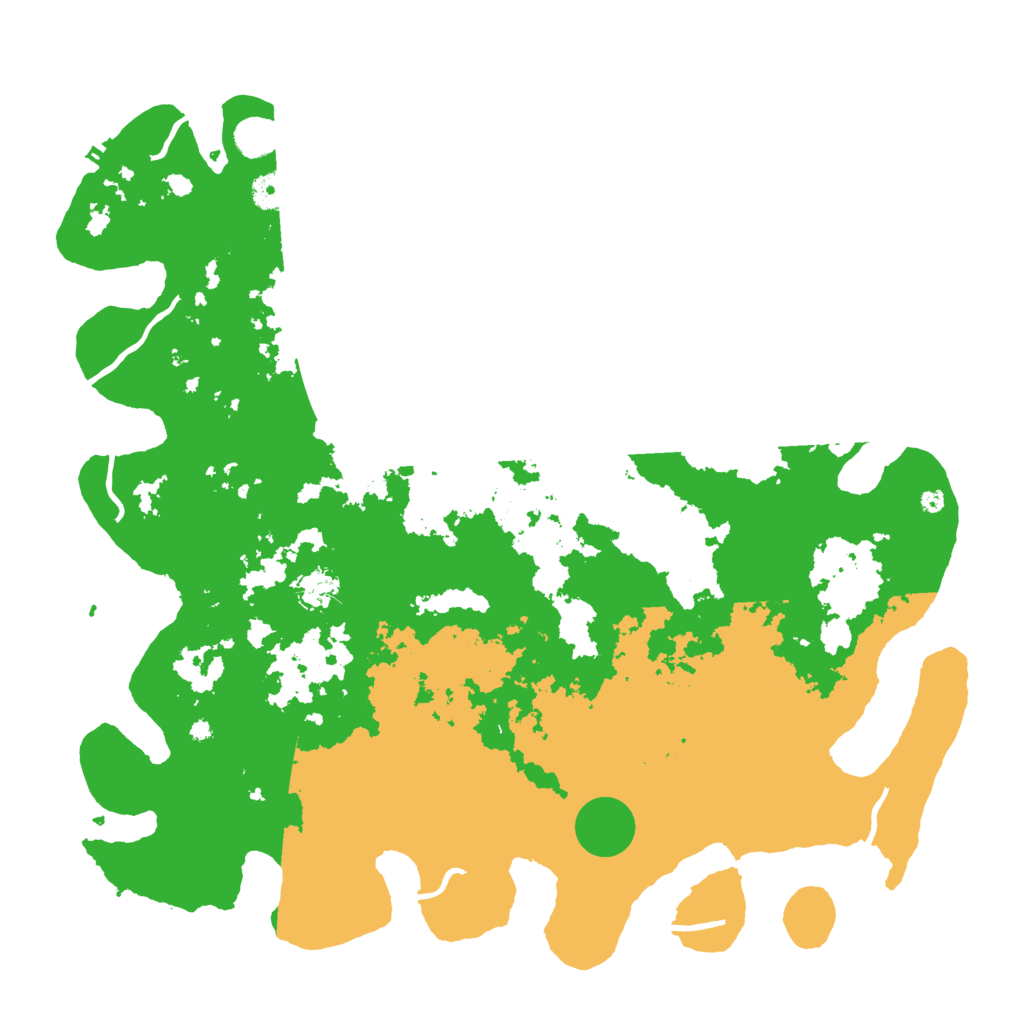 Biome Rust Map: Procedural Map, Size: 4500, Seed: 20221014
