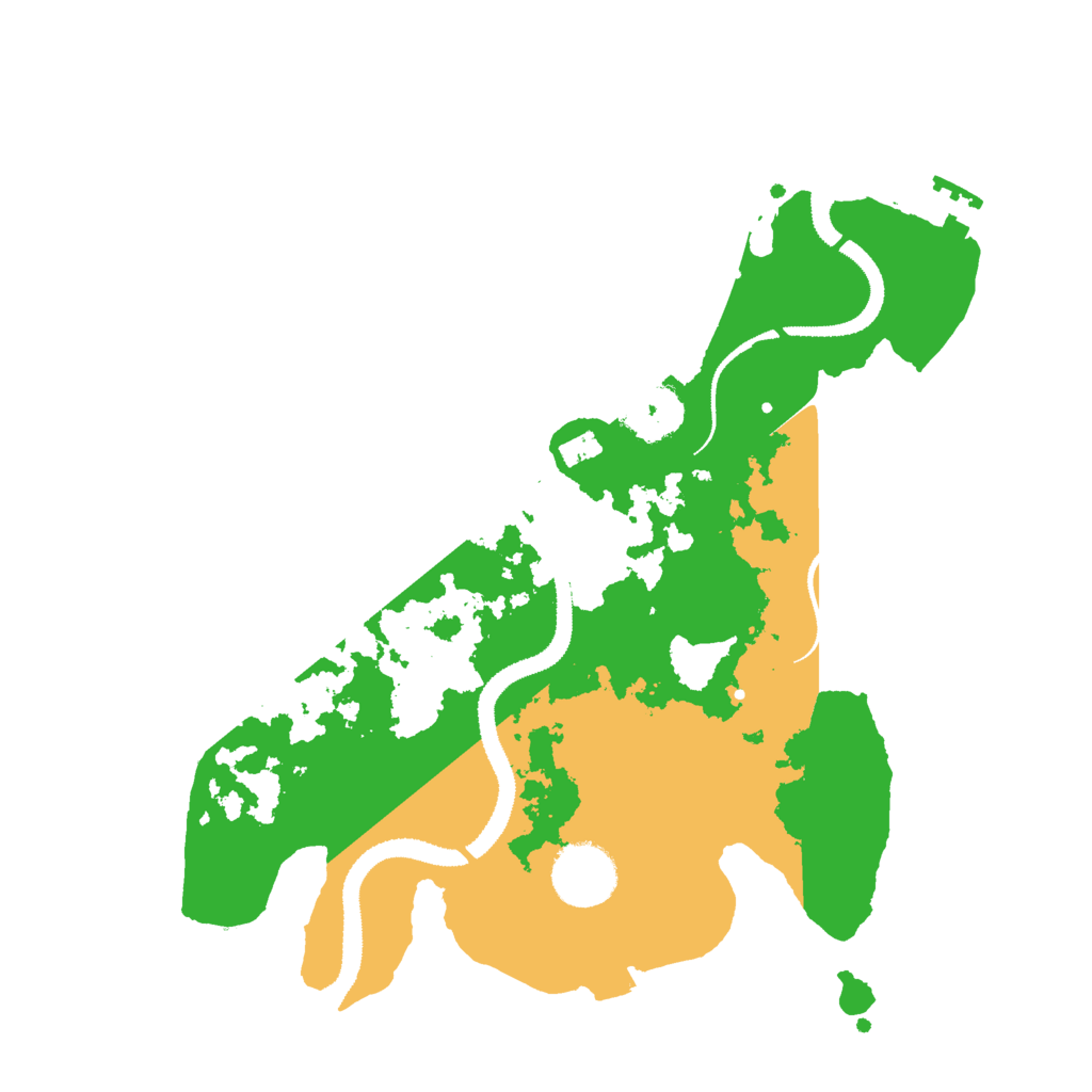 Biome Rust Map: Procedural Map, Size: 3000, Seed: 83745
