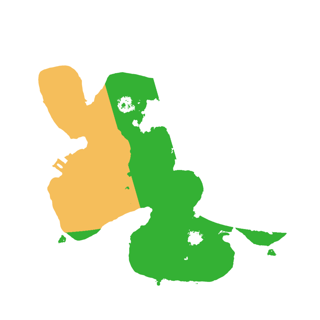 Biome Rust Map: Procedural Map, Size: 2000, Seed: 716784439