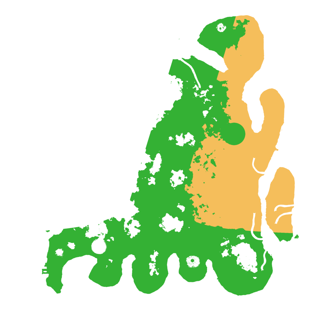Biome Rust Map: Procedural Map, Size: 3750, Seed: 272393815