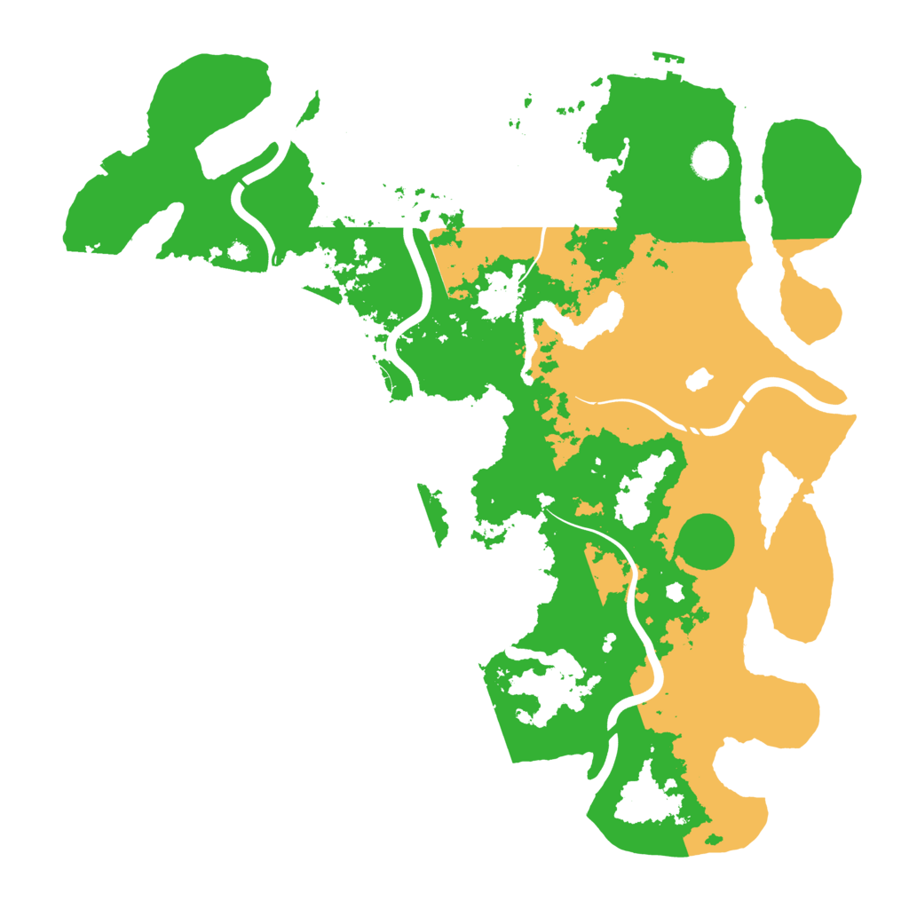 Biome Rust Map: Procedural Map, Size: 4250, Seed: 84584745