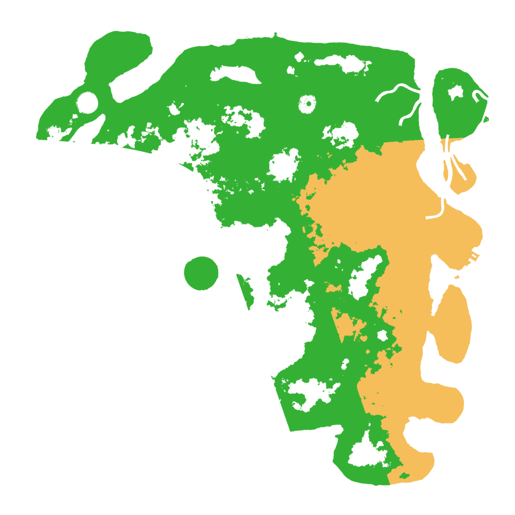 Biome Rust Map: Procedural Map, Size: 4250, Seed: 84584745