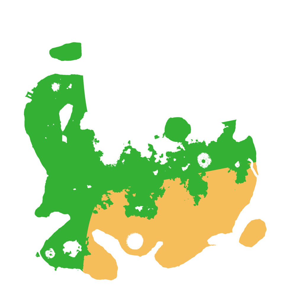 Biome Rust Map: Procedural Map, Size: 3250, Seed: 581679