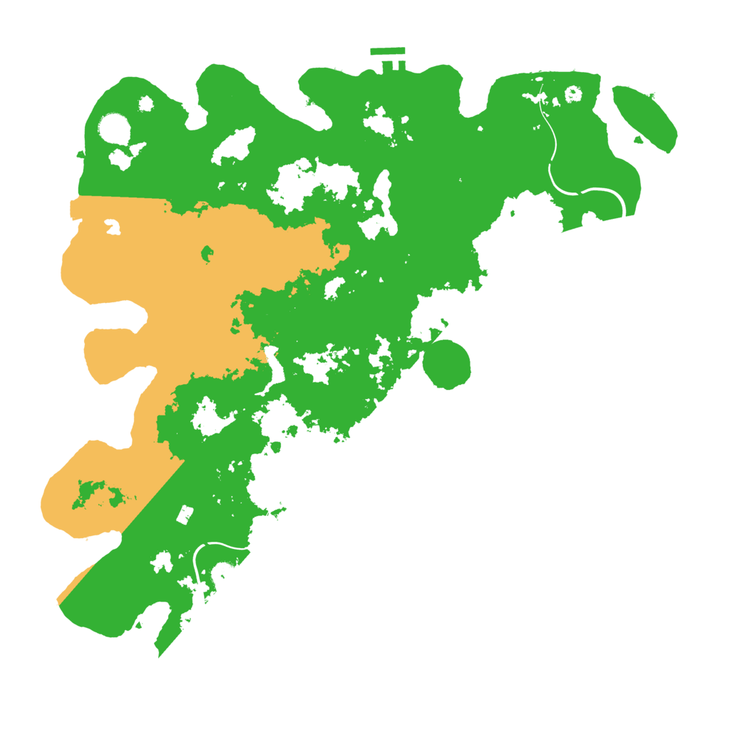 Biome Rust Map: Procedural Map, Size: 4250, Seed: 176597483