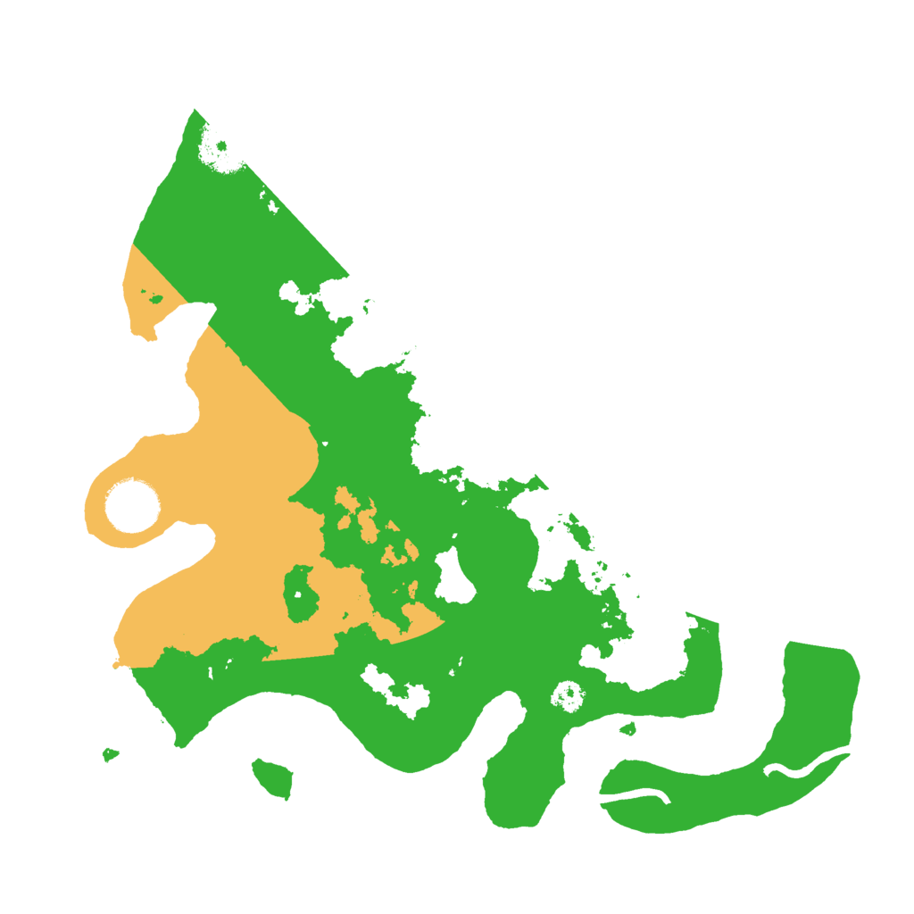 Biome Rust Map: Procedural Map, Size: 3000, Seed: 36807347