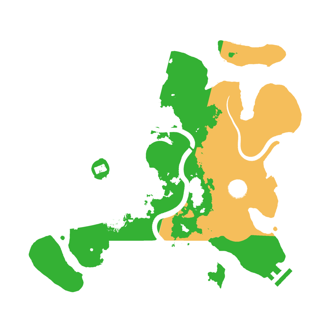 Biome Rust Map: Procedural Map, Size: 3000, Seed: 1411188123