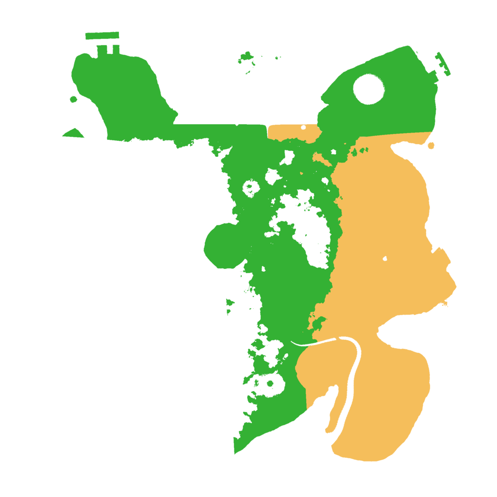 Biome Rust Map: Procedural Map, Size: 3000, Seed: 1248687517