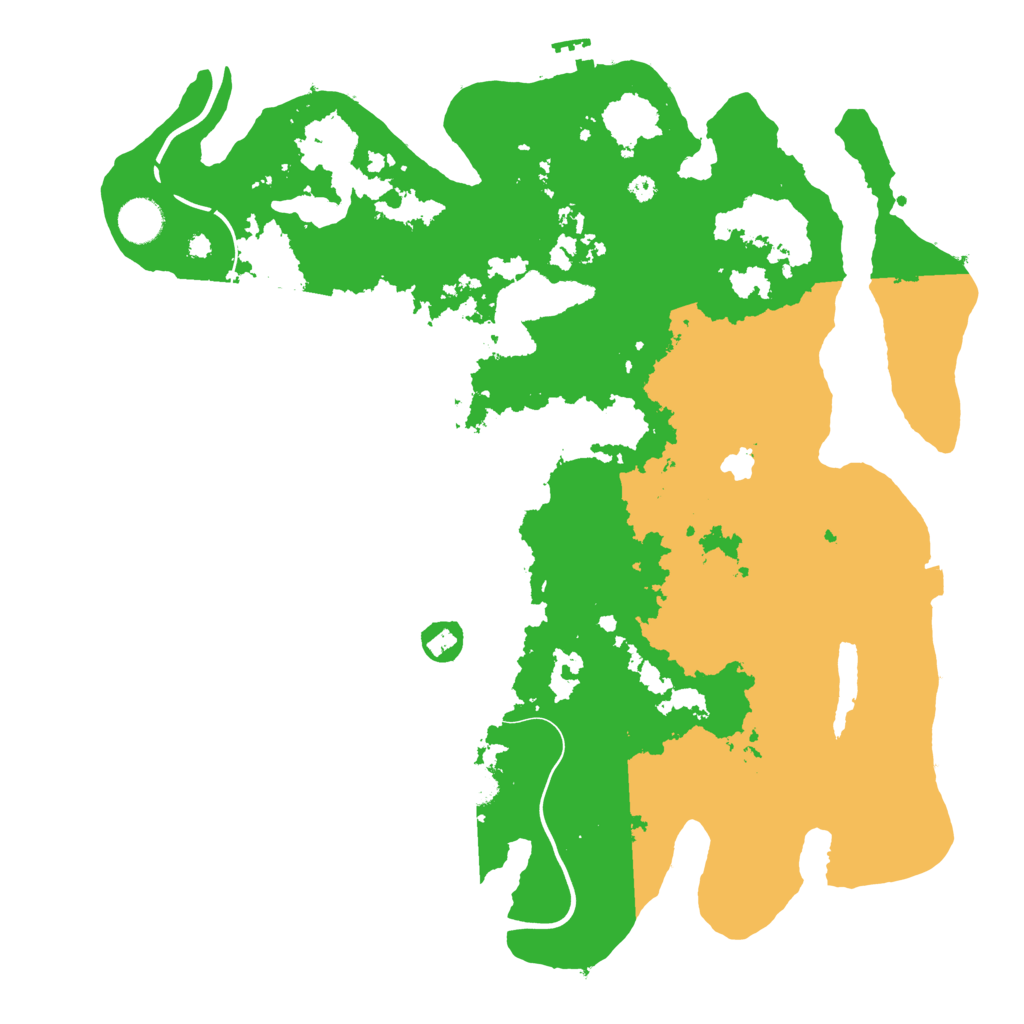 Biome Rust Map: Procedural Map, Size: 4000, Seed: 1248687517