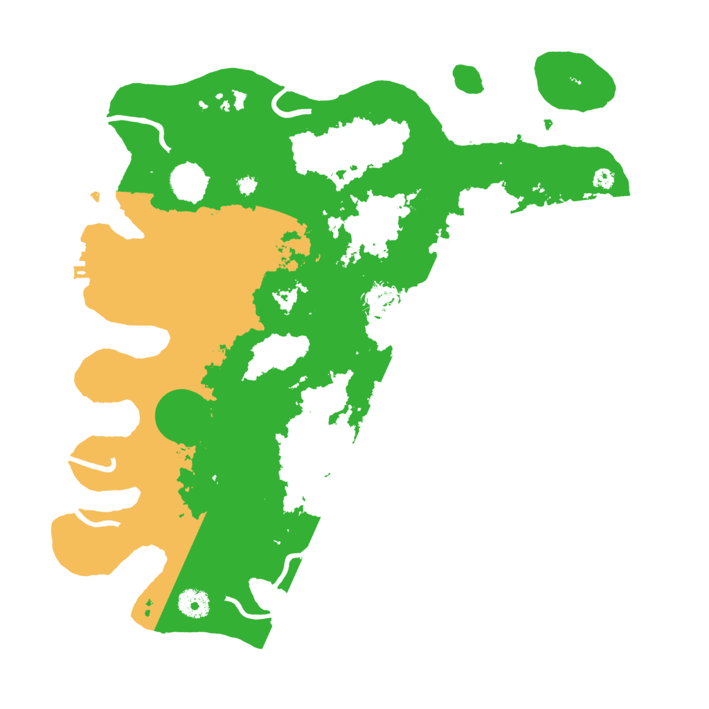 Biome Rust Map: Procedural Map, Size: 3500, Seed: 1281355917