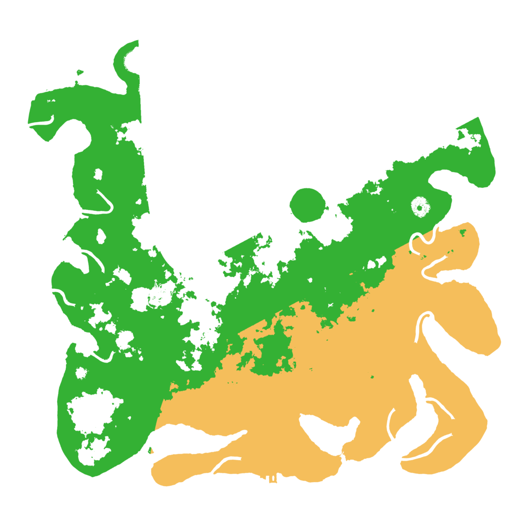 Biome Rust Map: Procedural Map, Size: 4096, Seed: 282330955