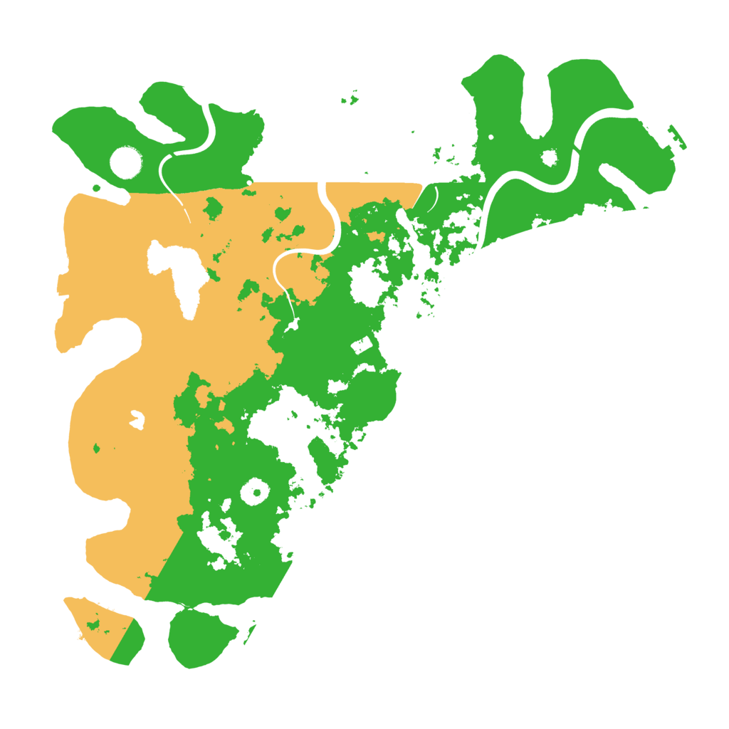 Biome Rust Map: Procedural Map, Size: 4000, Seed: 707070707