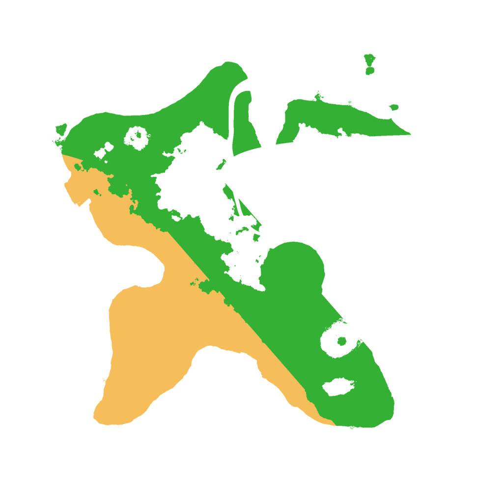 Biome Rust Map: Procedural Map, Size: 2150, Seed: 1746146406