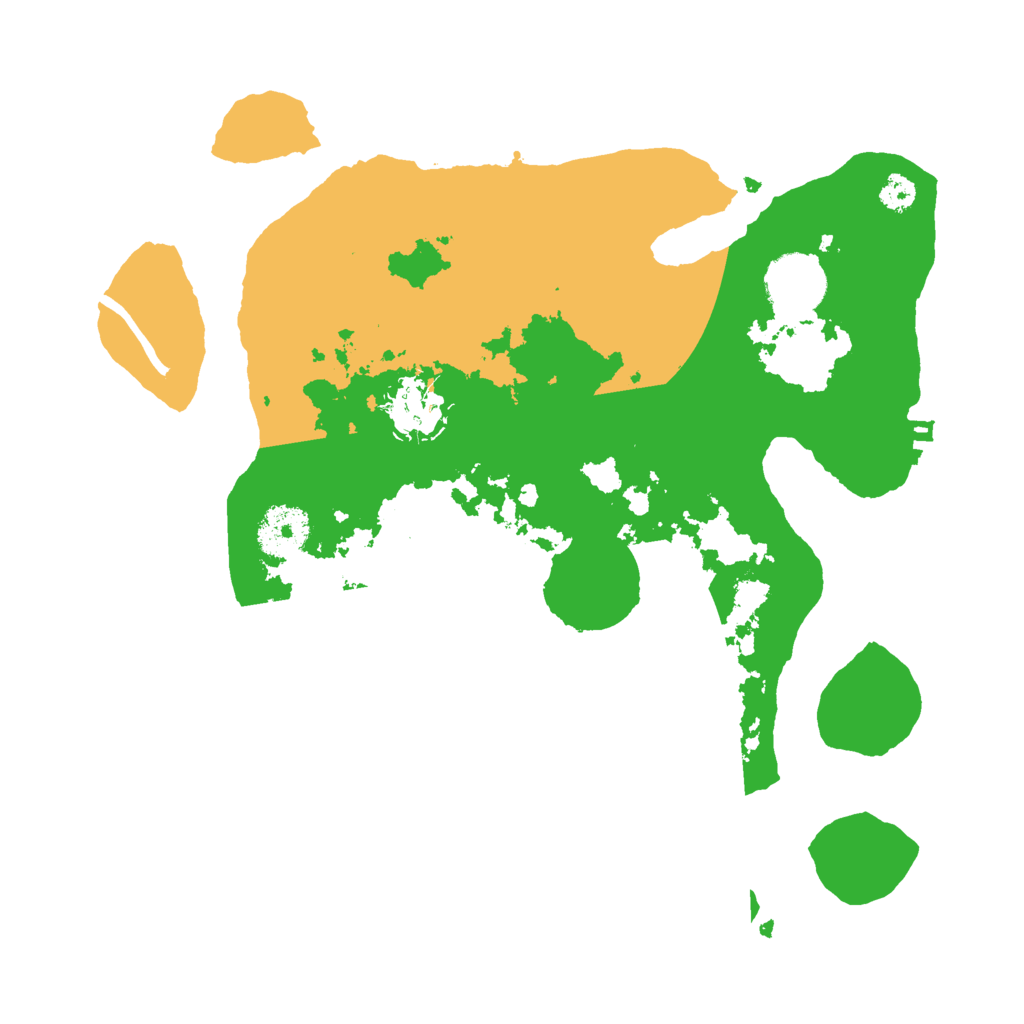 Biome Rust Map: Procedural Map, Size: 3000, Seed: 24056