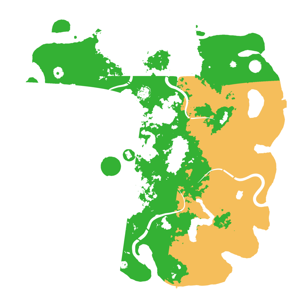 Biome Rust Map: Procedural Map, Size: 4250, Seed: 654976560