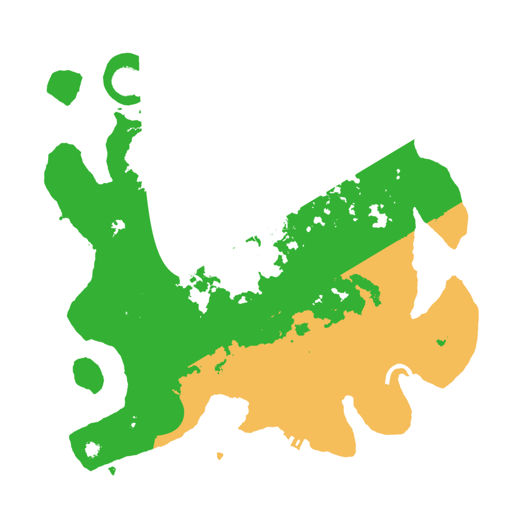 Biome Rust Map: Procedural Map, Size: 3250, Seed: 1254035449