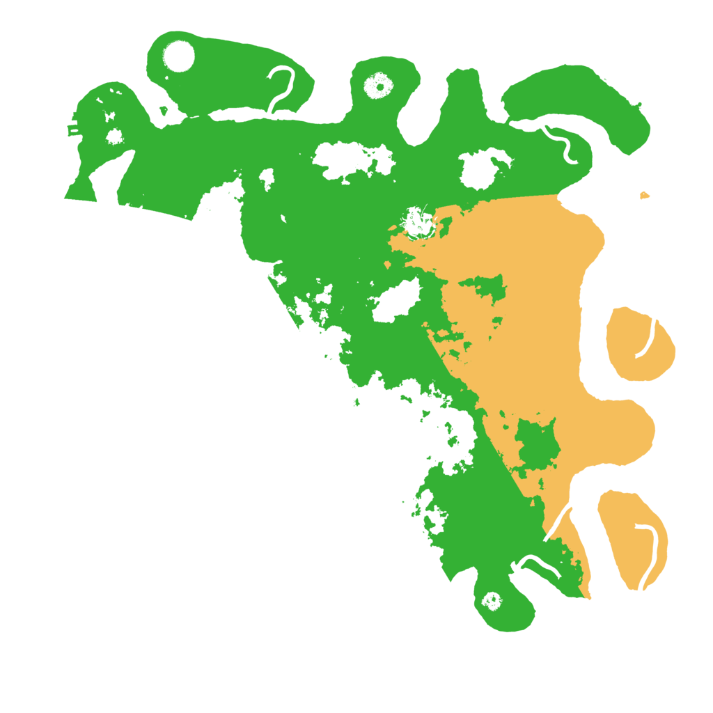 Biome Rust Map: Procedural Map, Size: 4000, Seed: 97367061