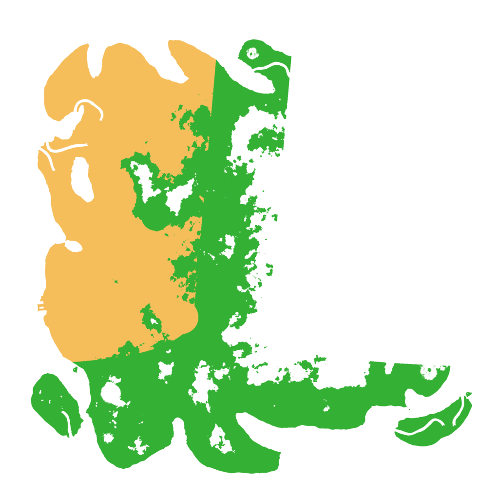 Biome Rust Map: Procedural Map, Size: 4500, Seed: 218373958