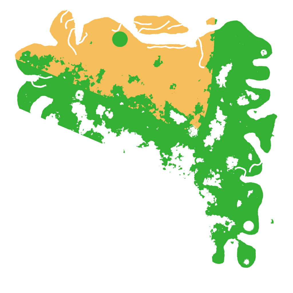 Biome Rust Map: Procedural Map, Size: 5000, Seed: 1364055678