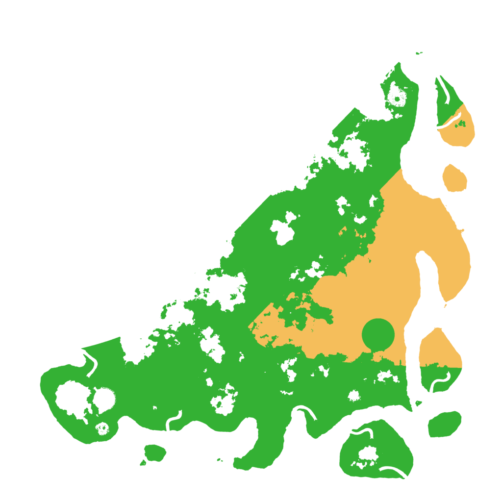 Biome Rust Map: Procedural Map, Size: 4050, Seed: 1534395513