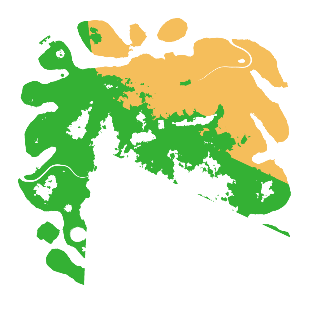 Biome Rust Map: Procedural Map, Size: 3750, Seed: 98754752