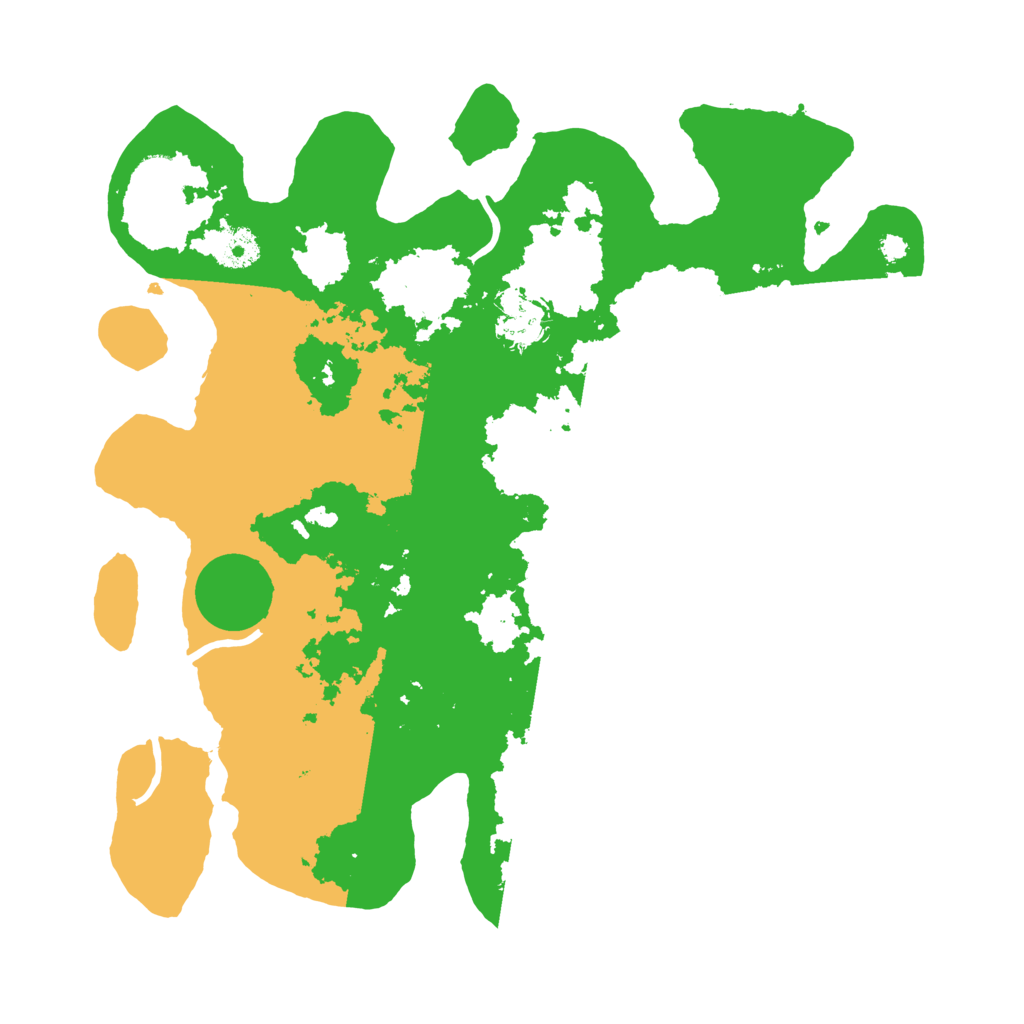 Biome Rust Map: Procedural Map, Size: 3500, Seed: 937087695