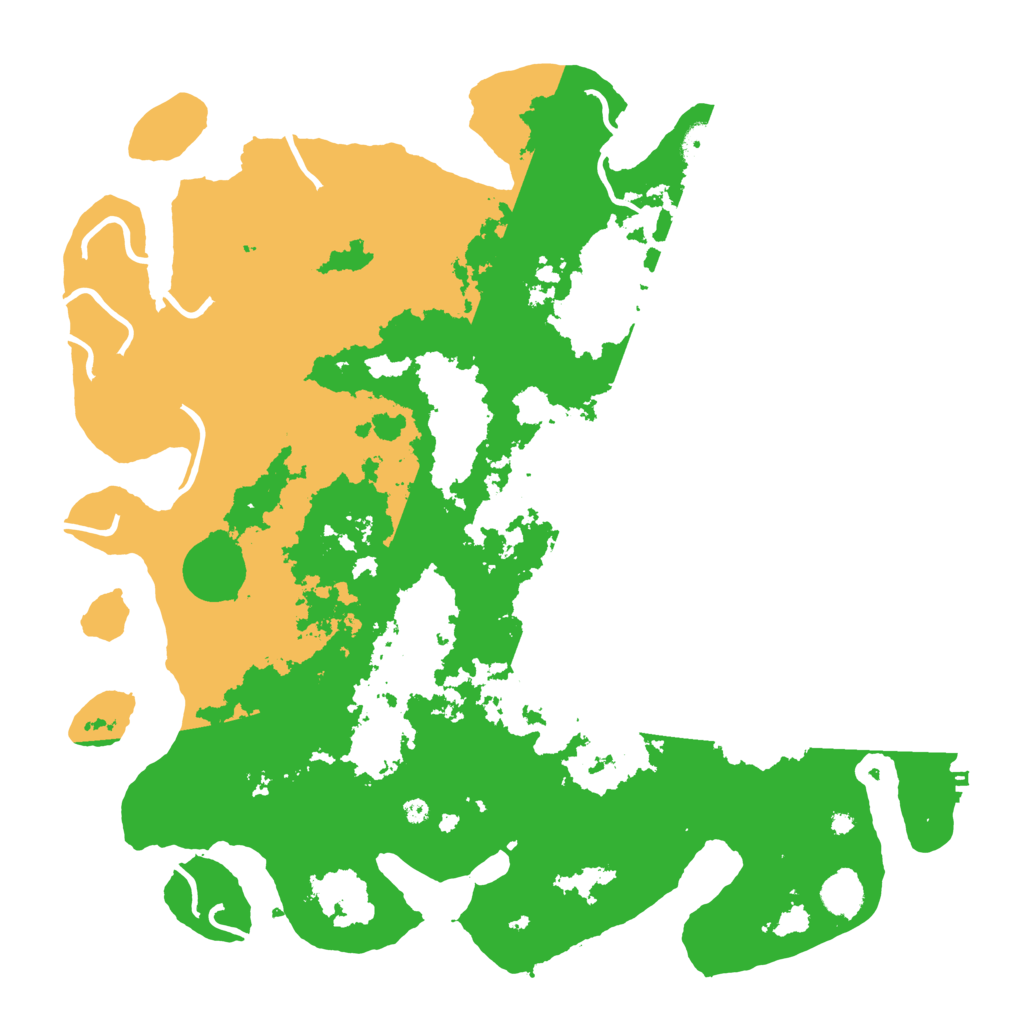 Biome Rust Map: Procedural Map, Size: 4300, Seed: 1598339044