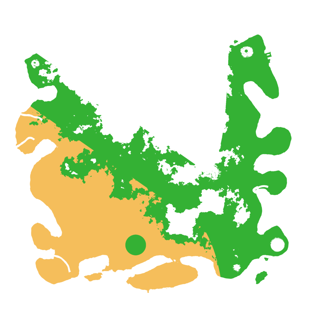 Biome Rust Map: Procedural Map, Size: 4000, Seed: 1690330804