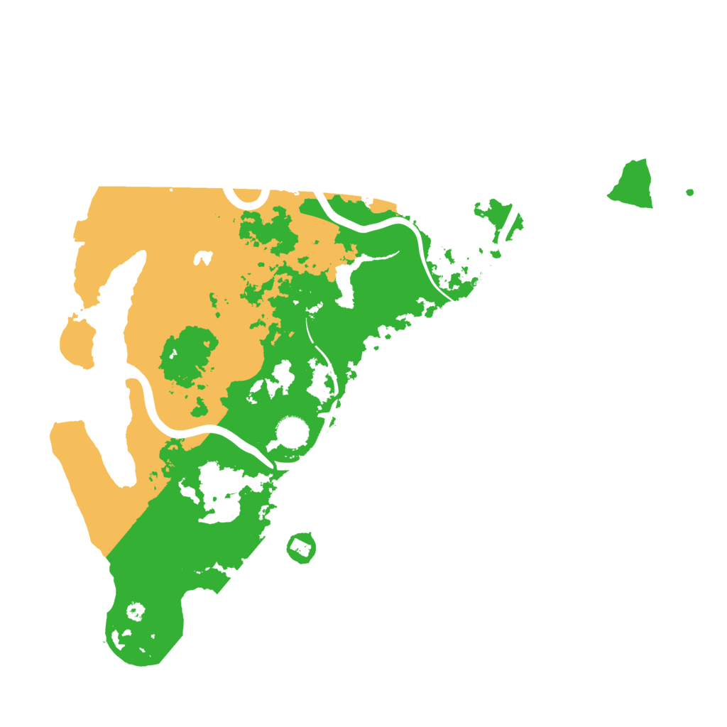 Biome Rust Map: Procedural Map, Size: 4000, Seed: 1102