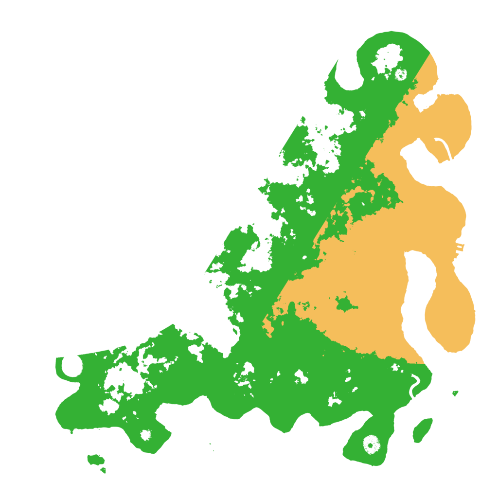 Biome Rust Map: Procedural Map, Size: 4250, Seed: 21